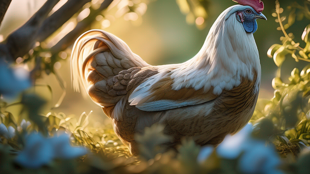 Cream Legbar Chickens